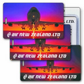 Luggage Tag - 3D Lenticular Jumbo Jet Airplane Stock Image (Imprinted)